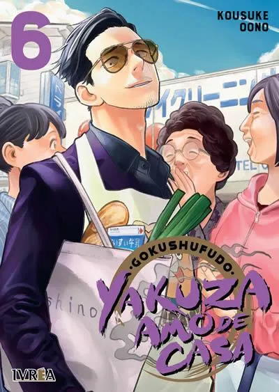 Portada de Gokushufudo: Yakuza Amo de Casa, Tomo 6 (edición en español)