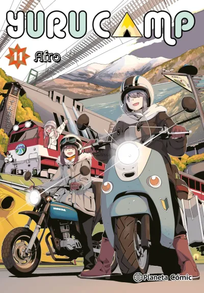 Portada de Yuru Camp, Tomo 11