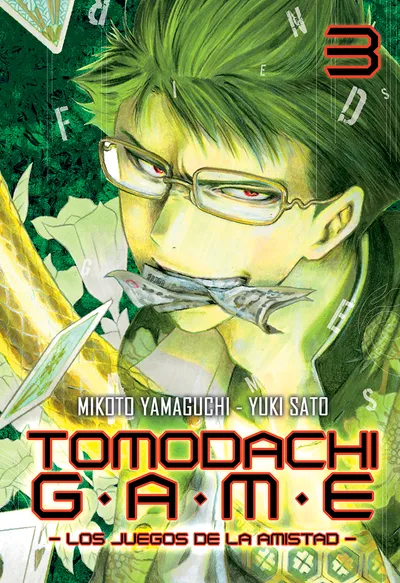 Portada de Tomodachi Game, Tomo 3