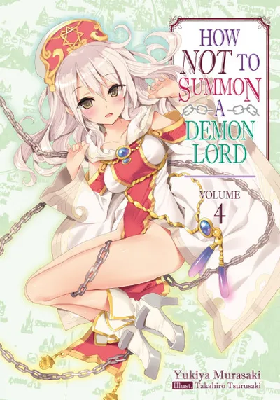 Portada de How NOT to Summon a Demon Lord, Tomo 4 (edición en inglés)