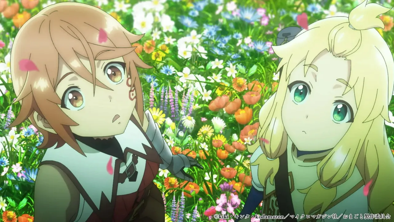ROLL OVER AND DIE: I Will Fight for an Ordinary Life with My Love and Cursed Sword! anime key visual