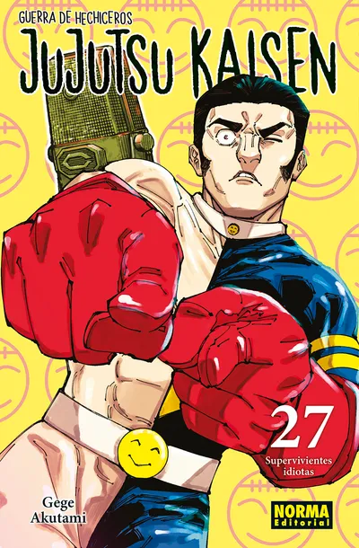 Portada de Jujutsu Kaisen, Tomo 27