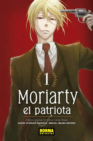 Portada de Moriarty the Patriot, Tomo 1