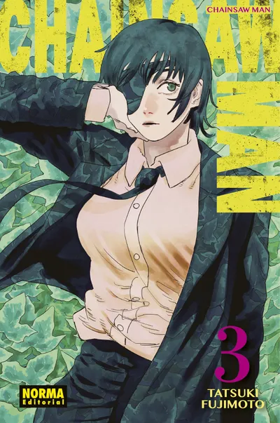 Portada de Chainsaw Man, Tomo 3
