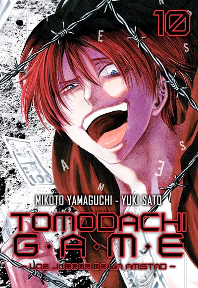 Portada de Tomodachi Game, Tomo 10