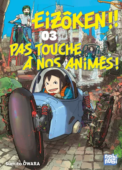 Couverture de Eizôken !! Pas touche à nos animés !, Tome 3