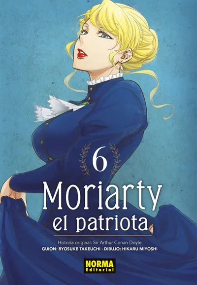 Portada de Moriarty the Patriot, Tomo 6