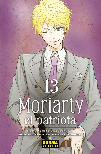 Portada de Moriarty the Patriot, Tomo 13