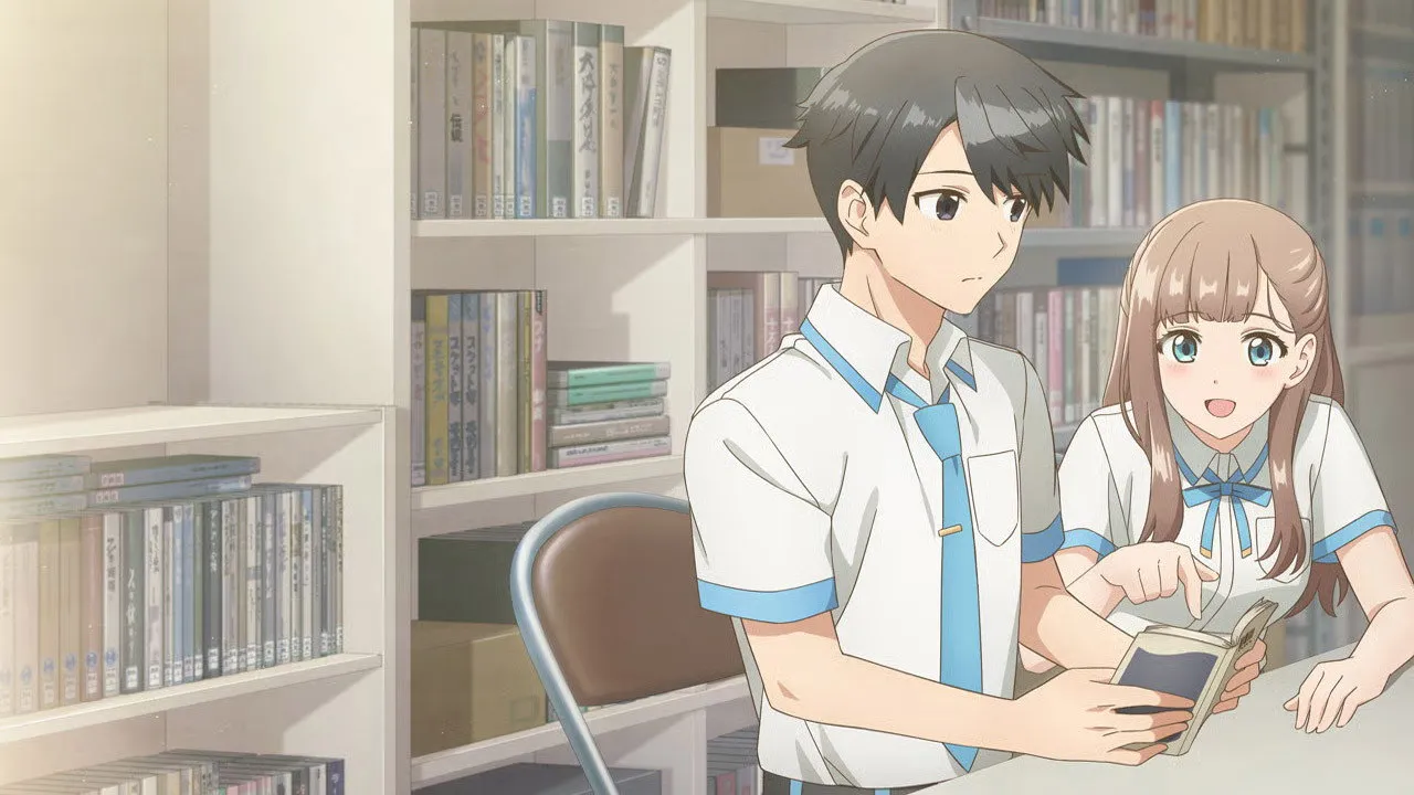 Even a Replica Can Fall in Love anime key visual