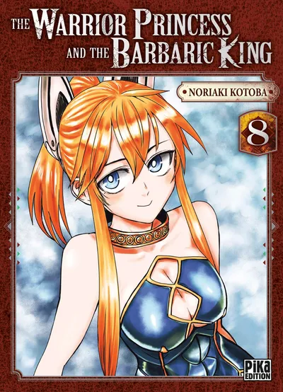Couverture de The Warrior Princess and the Barbaric King, Tome 8