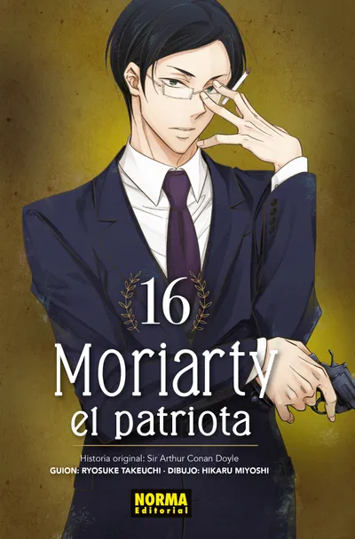 Portada de Moriarty the Patriot, Tomo 16