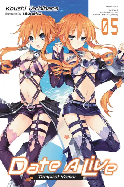 Couverture de Date A Live, Tome 5 (édition en anglais)