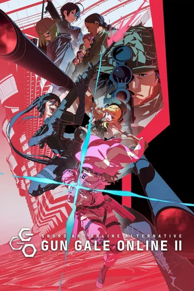 Sword Art Online Alternative: Gun Gale Online Season 2 anime poster