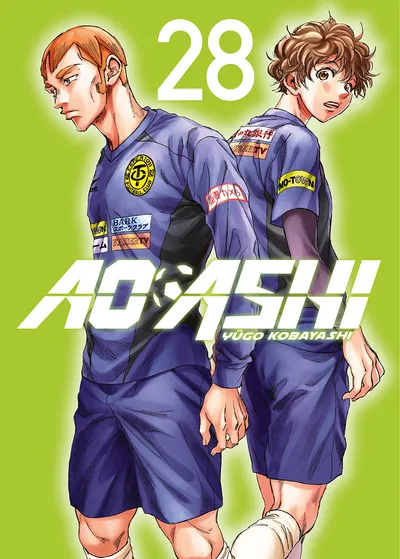 Portada de Aoashi, Tomo 28