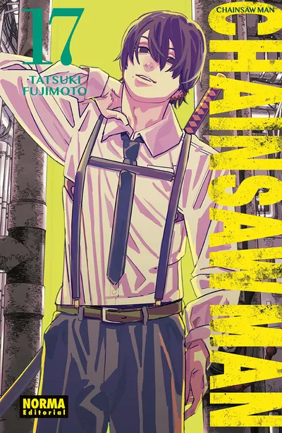 Portada de Chainsaw Man, Tomo 17