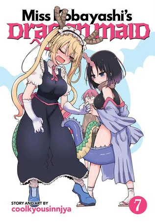 Cover of Miss Kobayashi’s Dragon Maid, Vol. 7 (English edition)