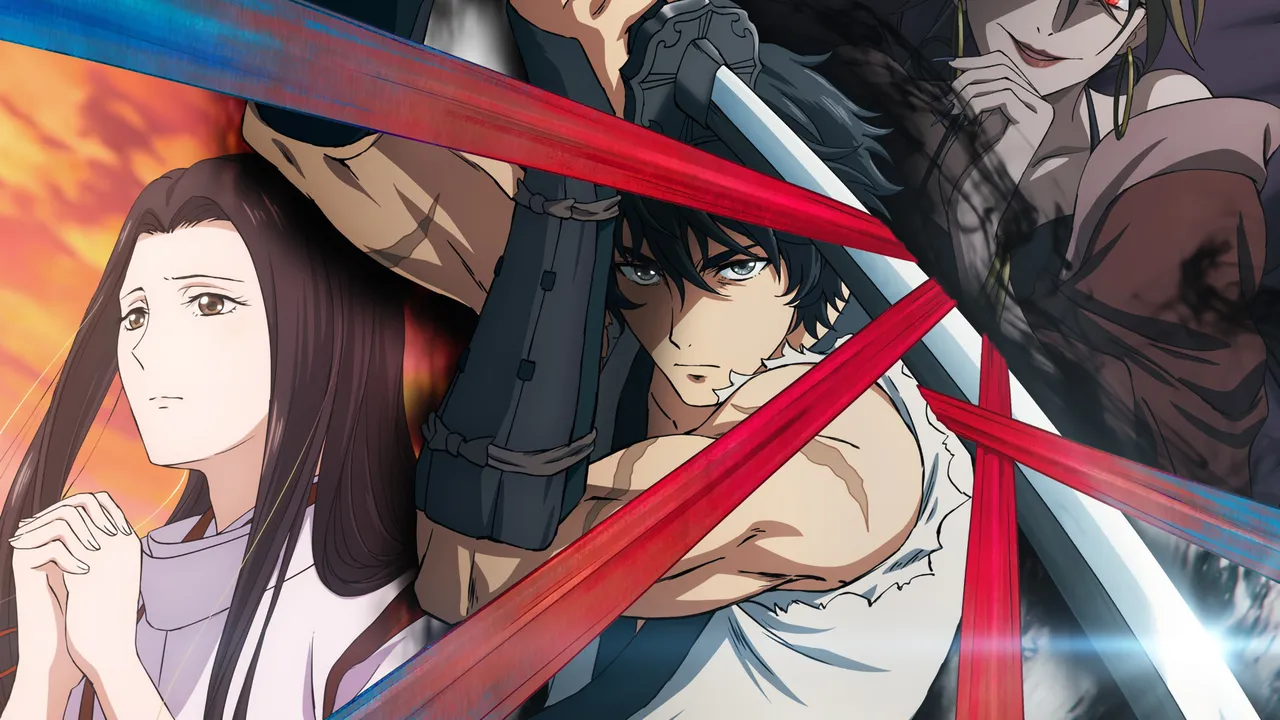 Sword of the Demon Hunter anime key visual