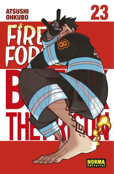 Portada de Fire Force, Tomo 23