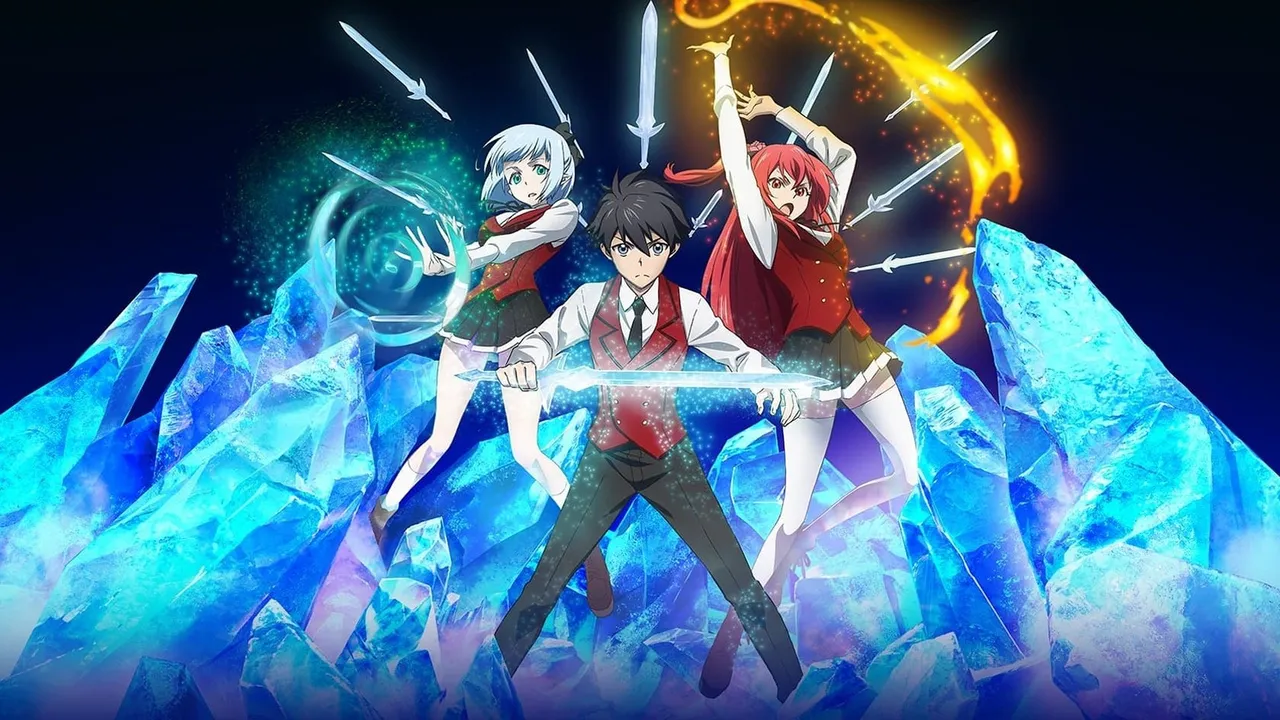 The Iceblade Sorcerer Shall Rule the World anime key visual