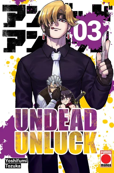 Portada de Undead Unluck, Tomo 3