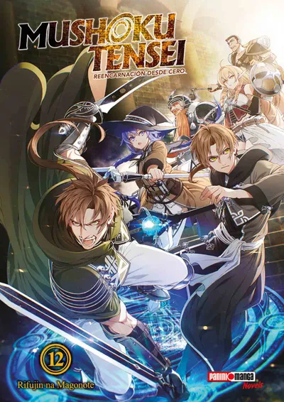 Portada de Mushoku Tensei: Jobless Reincarnation, Tomo 12