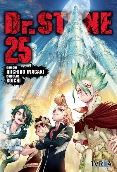 Portada de Dr. STONE, Tomo 25