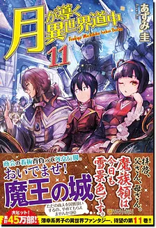 『月が導く異世界道中』第11巻の表紙