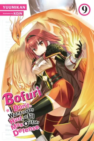 Cover of Bofuri: I Don't Want to Get Hurt, so I'll Max Out My Defense., Vol. 9 (English edition)