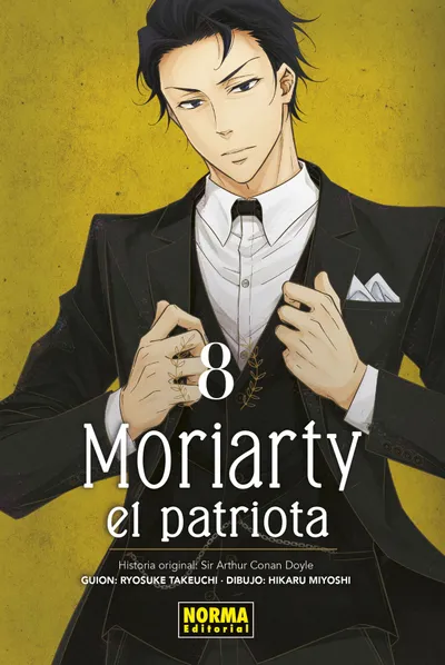 Portada de Moriarty the Patriot, Tomo 8