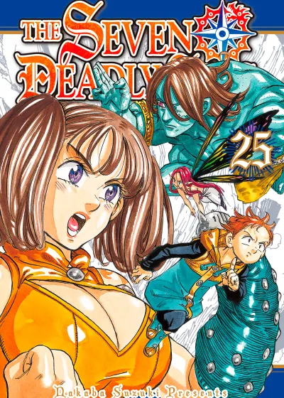 Portada de The Seven Deadly Sins, Tomo 25 (edición en inglés)