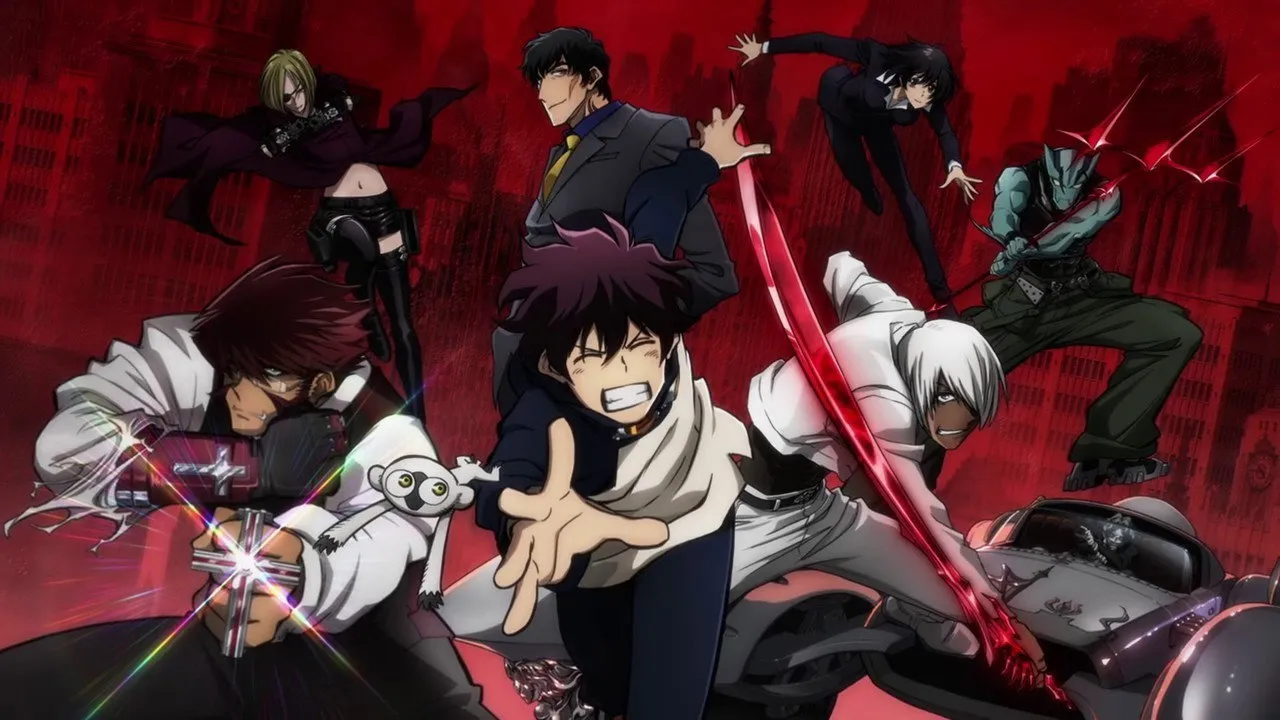 Blood Blockade Battlefront anime key visual