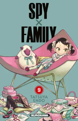 Couverture de Spy x Family, Tome 9 (édition en français)