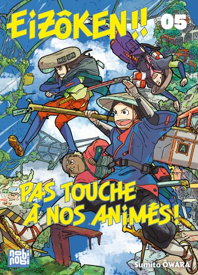 Couverture de Eizôken !! Pas touche à nos animés !, Tome 5