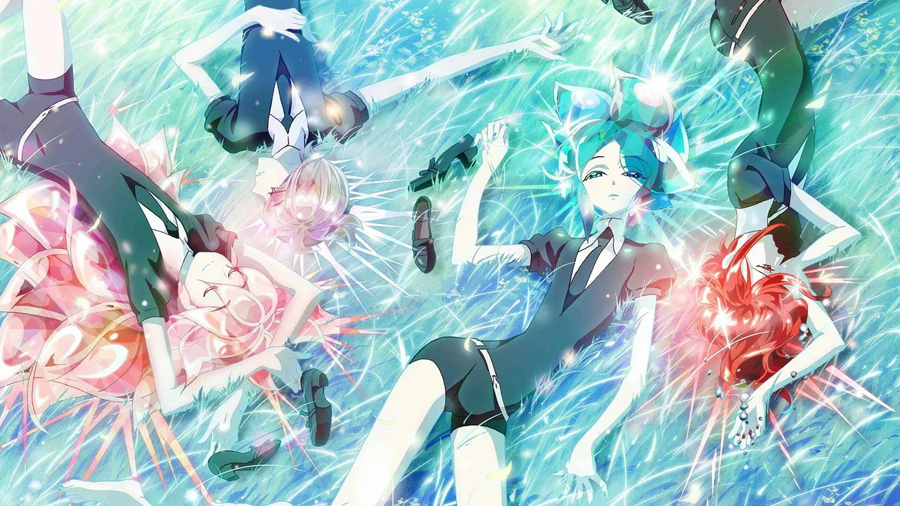 Land of the Lustrous anime key visual