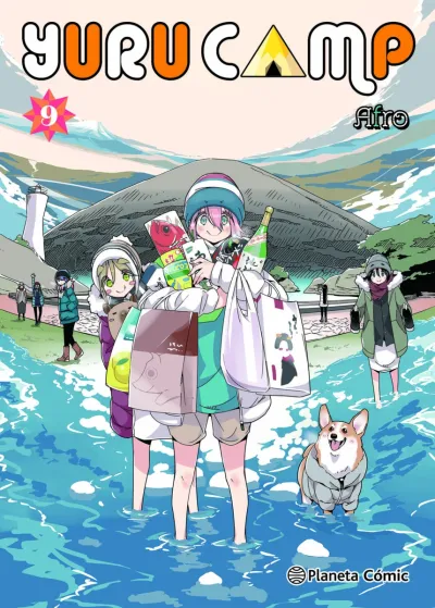 Portada de Yuru Camp, Tomo 9