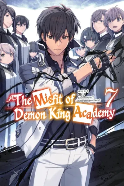Portada de The Misfit of Demon King Academy, Tomo 7 (edición en inglés)
