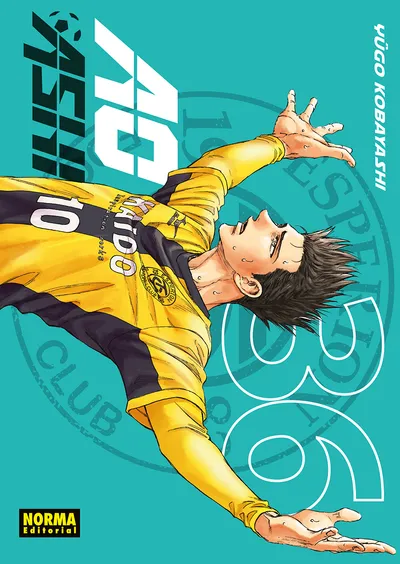 Portada de Aoashi, Tomo 36