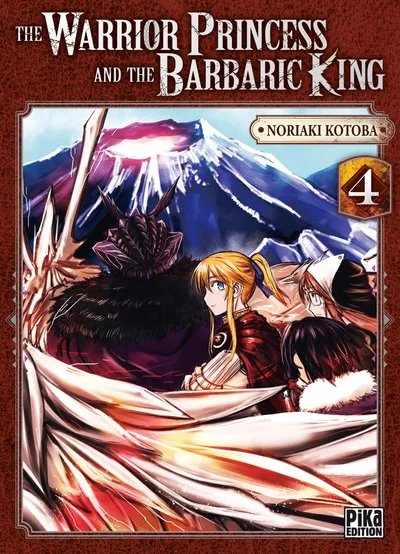 Couverture de The Warrior Princess and the Barbaric King, Tome 4