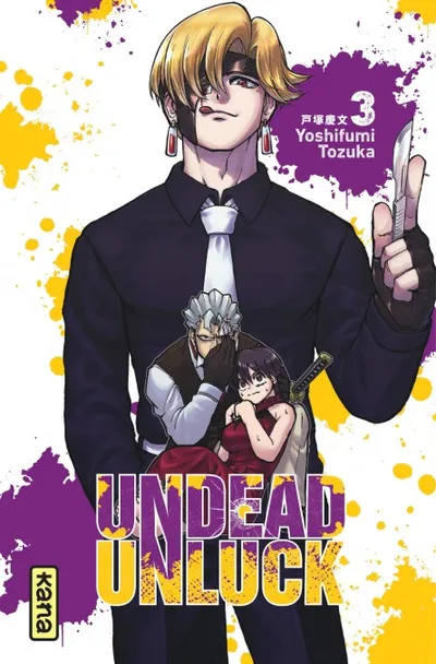 Couverture de Undead Unluck, Tome 3