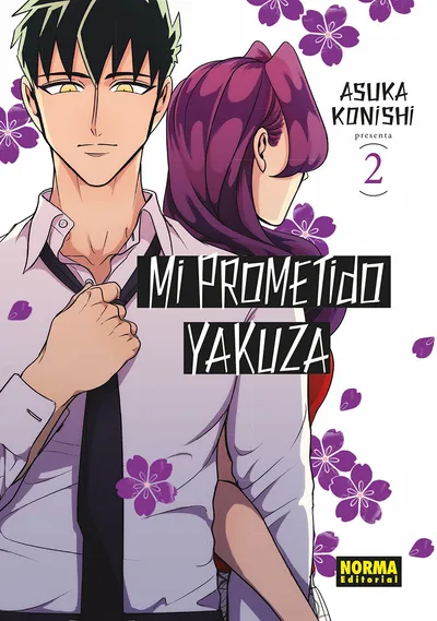 Portada de Yakuza Fiancé: Raise wa Tanin ga Ii, Tomo 2