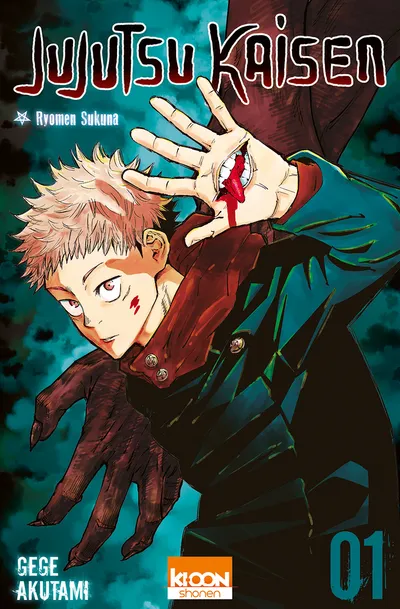 Couverture de Jujutsu Kaisen, Tome 1 (édition en français)