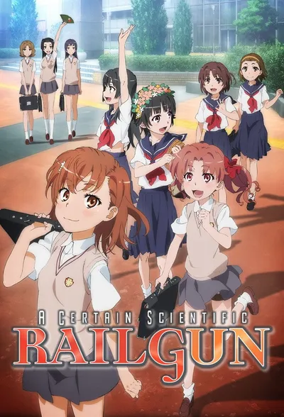 A Certain Scientific Railgun anime poster