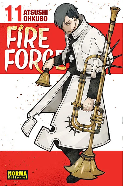 Portada de Fire Force, Tomo 11 (edición en español)