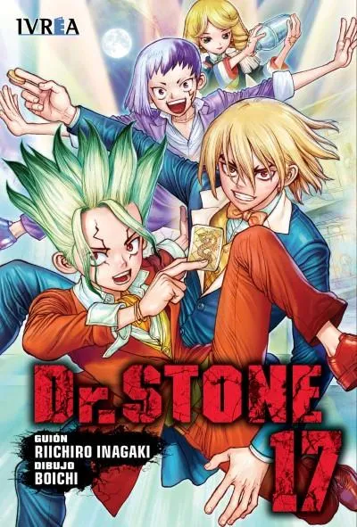 Portada de Dr. STONE, Tomo 17 (edición en español)