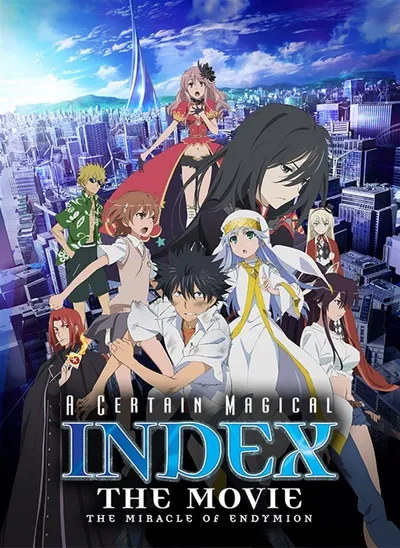 A Certain Magical Index A Certain Magical Index: The Miracle of Endymion anime poster