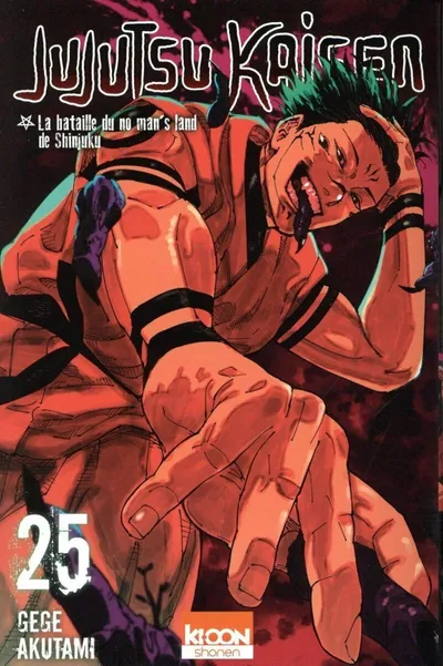 Couverture de Jujutsu Kaisen, Tome 25