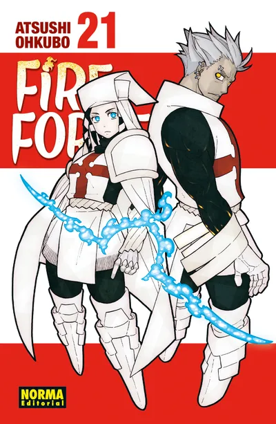Portada de Fire Force, Tomo 21