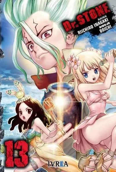 Portada de Dr. STONE, Tomo 13