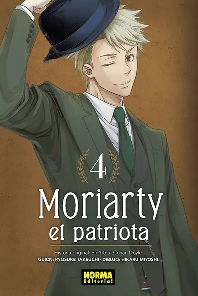 Portada de Moriarty the Patriot, Tomo 4