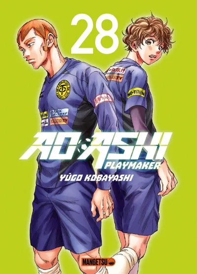 Couverture de Aoashi, Tome 28